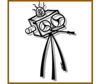 On air camera metal wall art